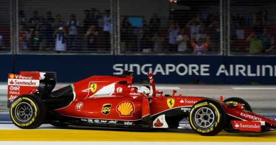 GP Singapuru 2015 - wyścig