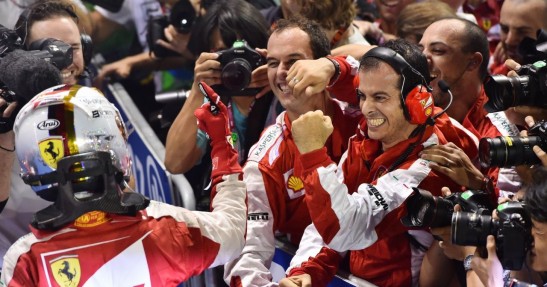 GP Singapuru 2015 - wyścig