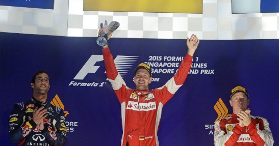 GP Singapuru 2015 - wyścig