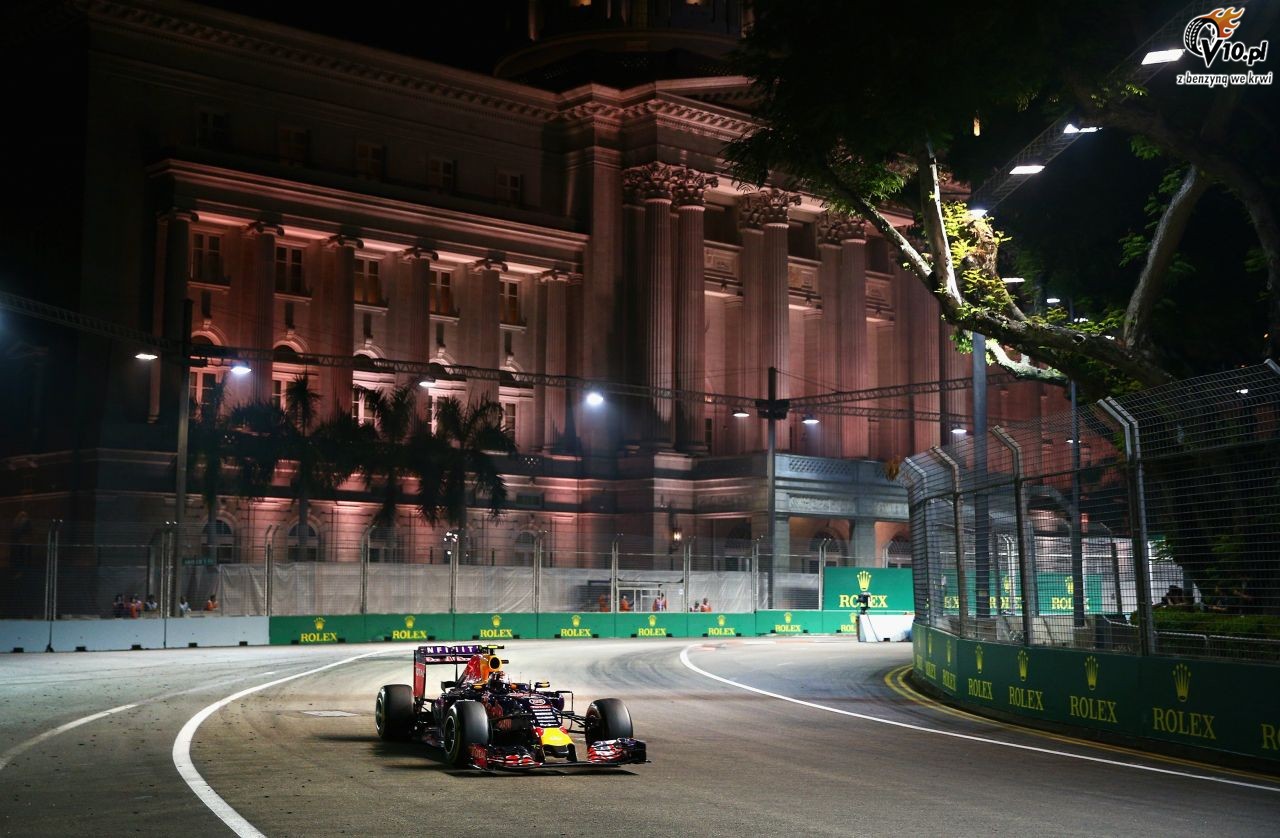 GP Singapuru 2015 - wycig