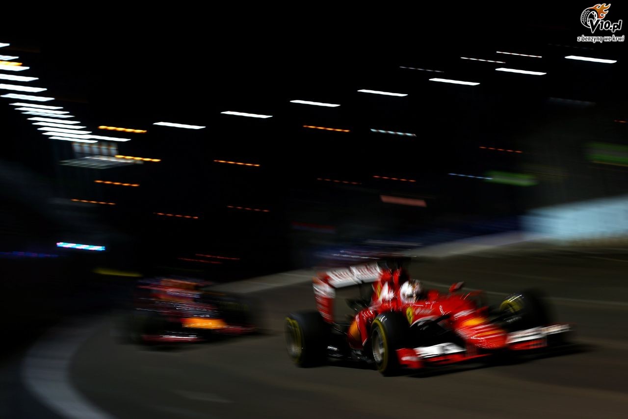 GP Singapuru 2015 - wycig