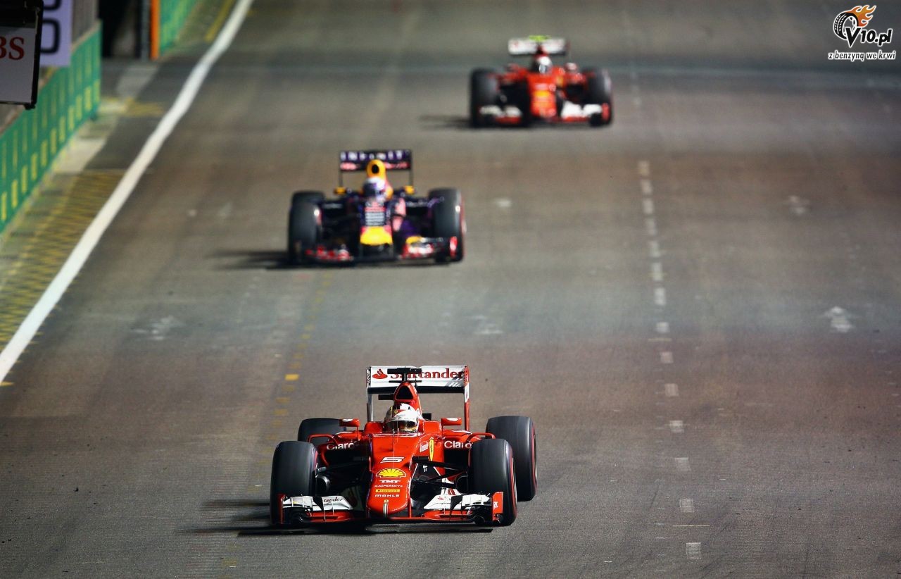 GP Singapuru 2015 - wycig