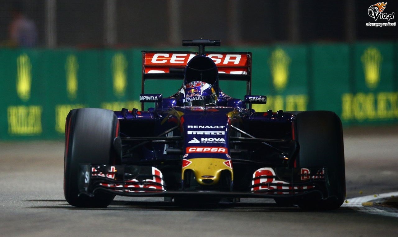 GP Singapuru 2015 - wycig