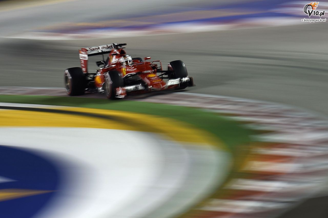 GP Singapuru 2015 - wycig