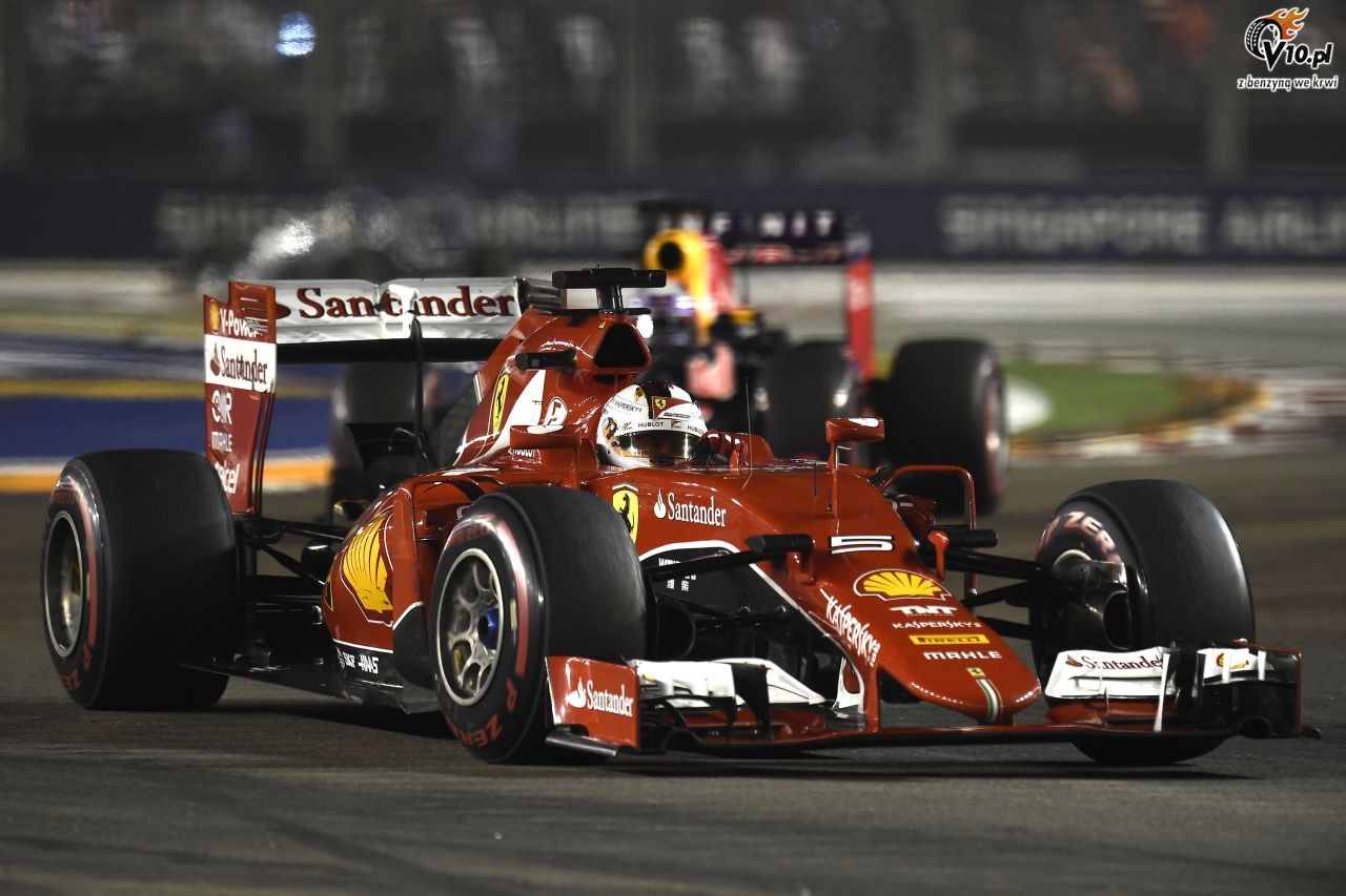 GP Singapuru 2015 - wycig