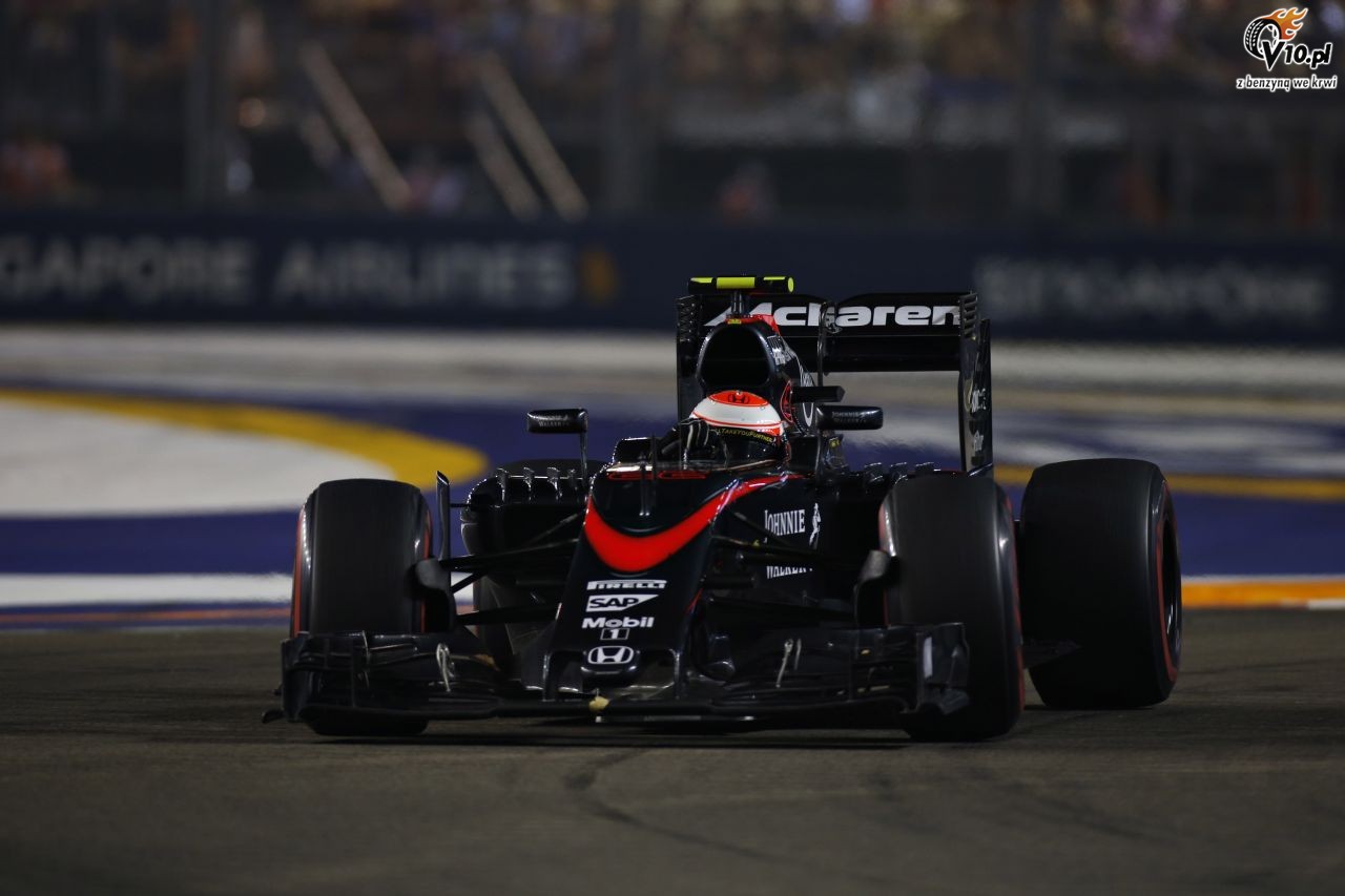 GP Singapuru 2015 - wycig