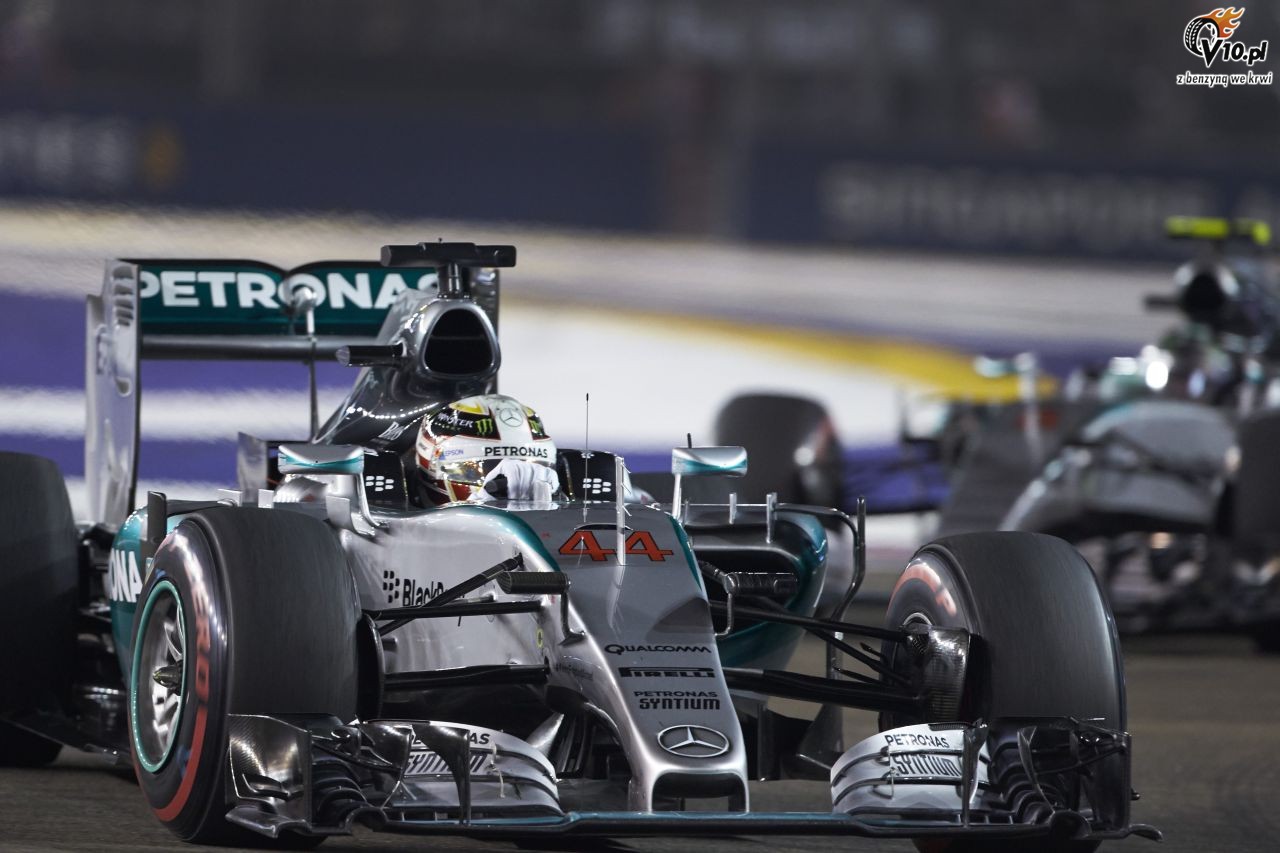 GP Singapuru 2015 - wycig