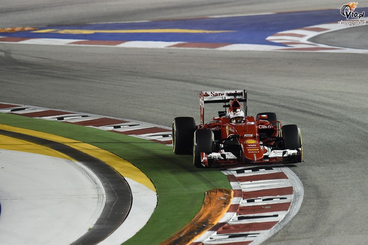 GP Singapuru 2015 - wycig