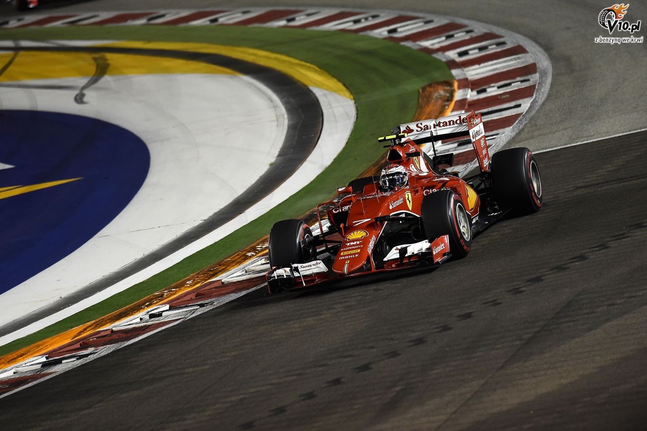 GP Singapuru 2015 - wycig