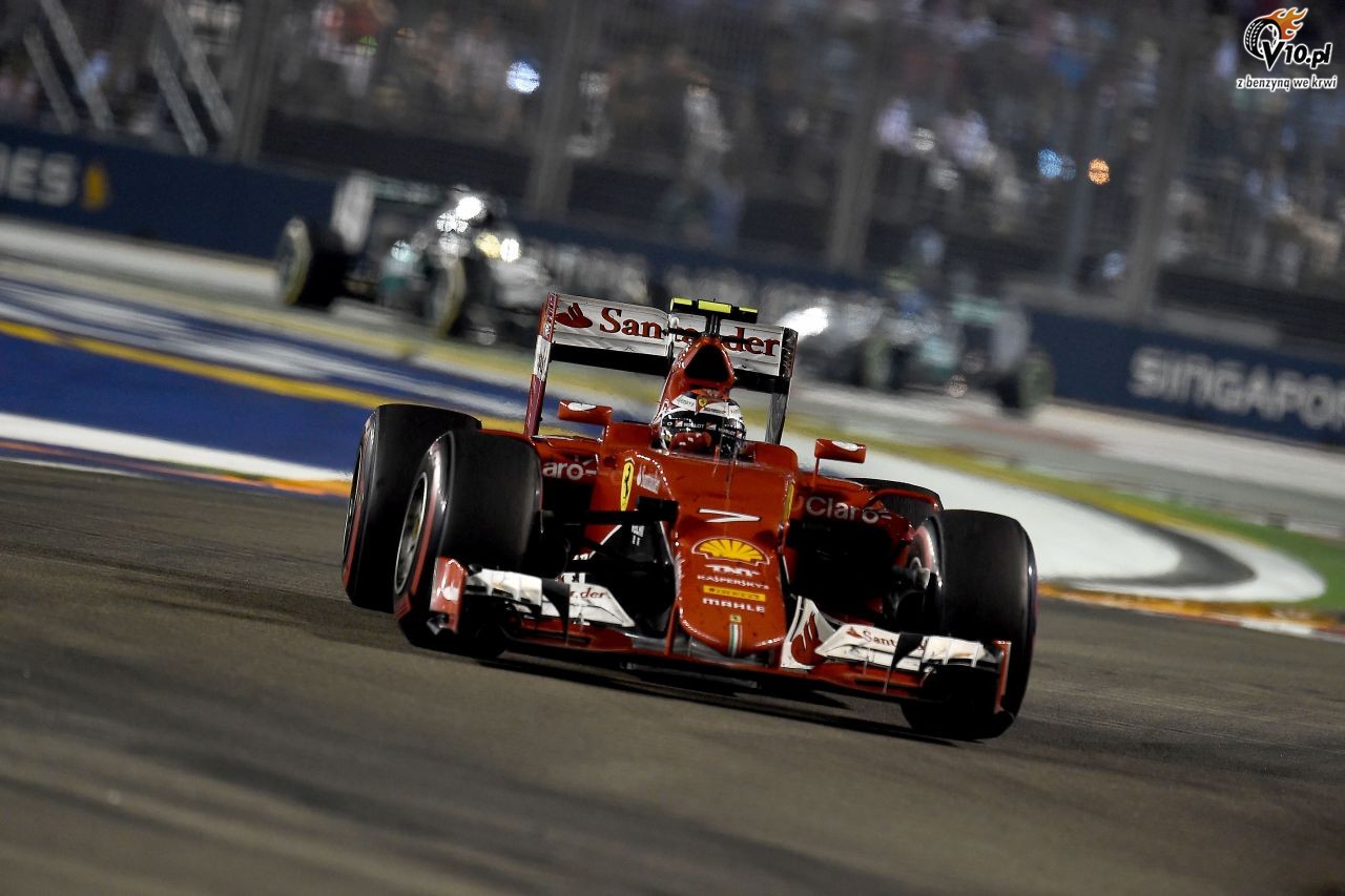 GP Singapuru 2015 - wycig