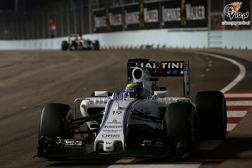 GP Singapuru 2015 - wycig