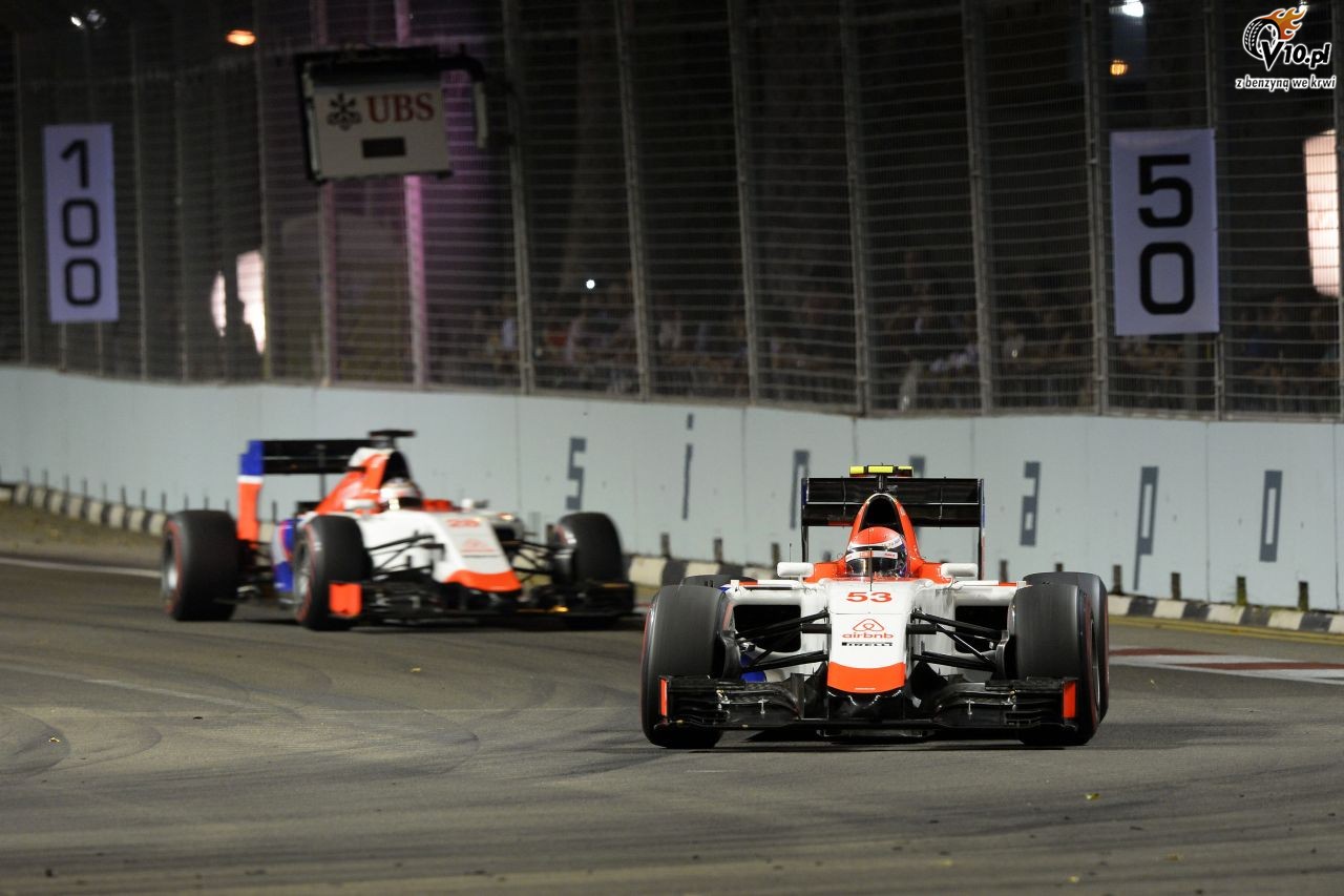 GP Singapuru 2015 - wycig