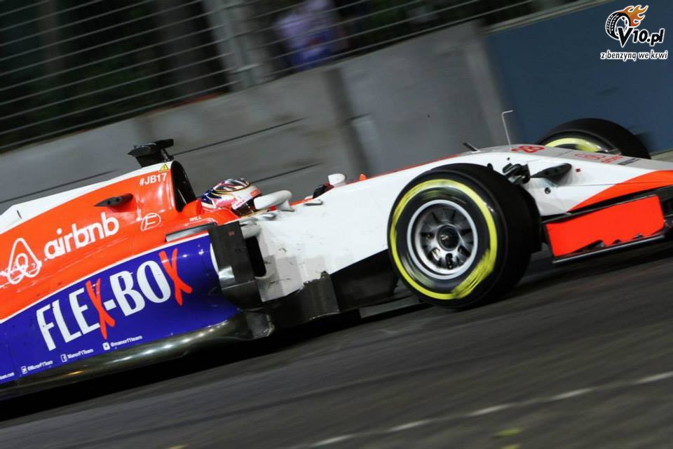 GP Singapuru 2015 - wycig