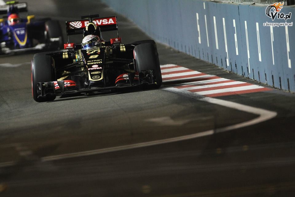 GP Singapuru 2015 - wycig