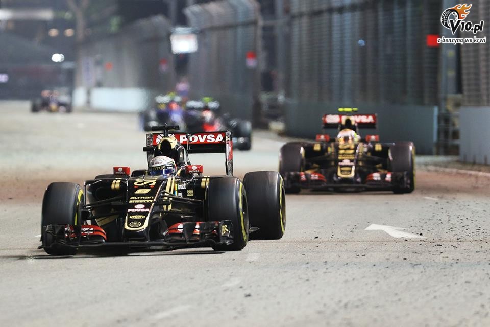GP Singapuru 2015 - wycig