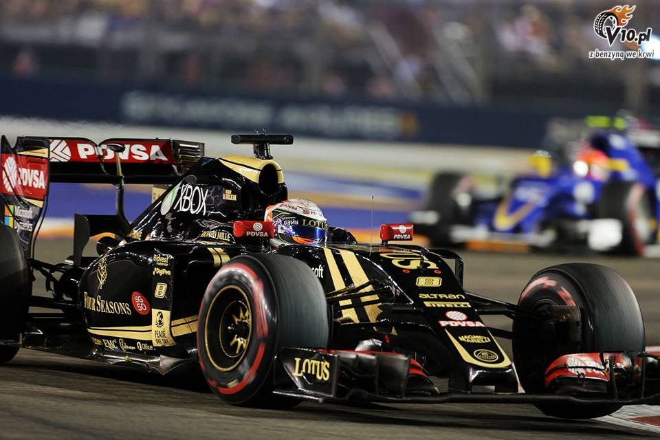 GP Singapuru 2015 - wycig