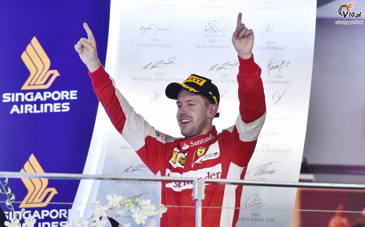 GP Singapuru 2015 - wycig
