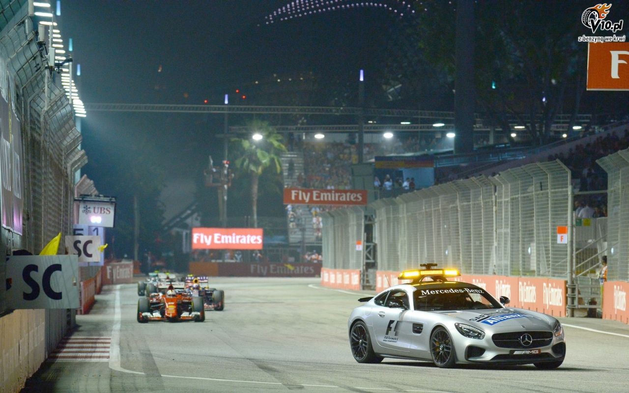 GP Singapuru 2015 - wycig