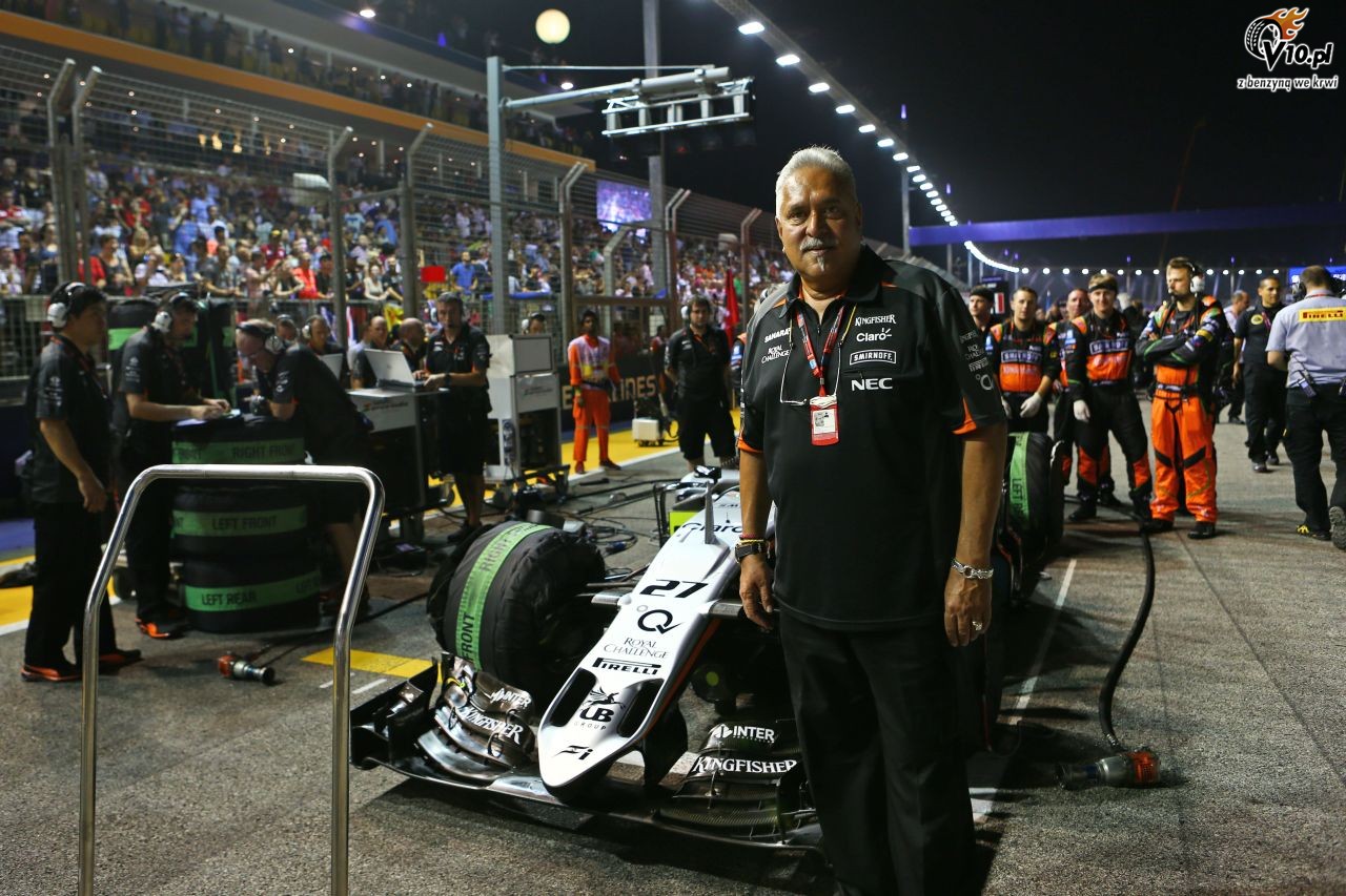 GP Singapuru 2015 - wycig