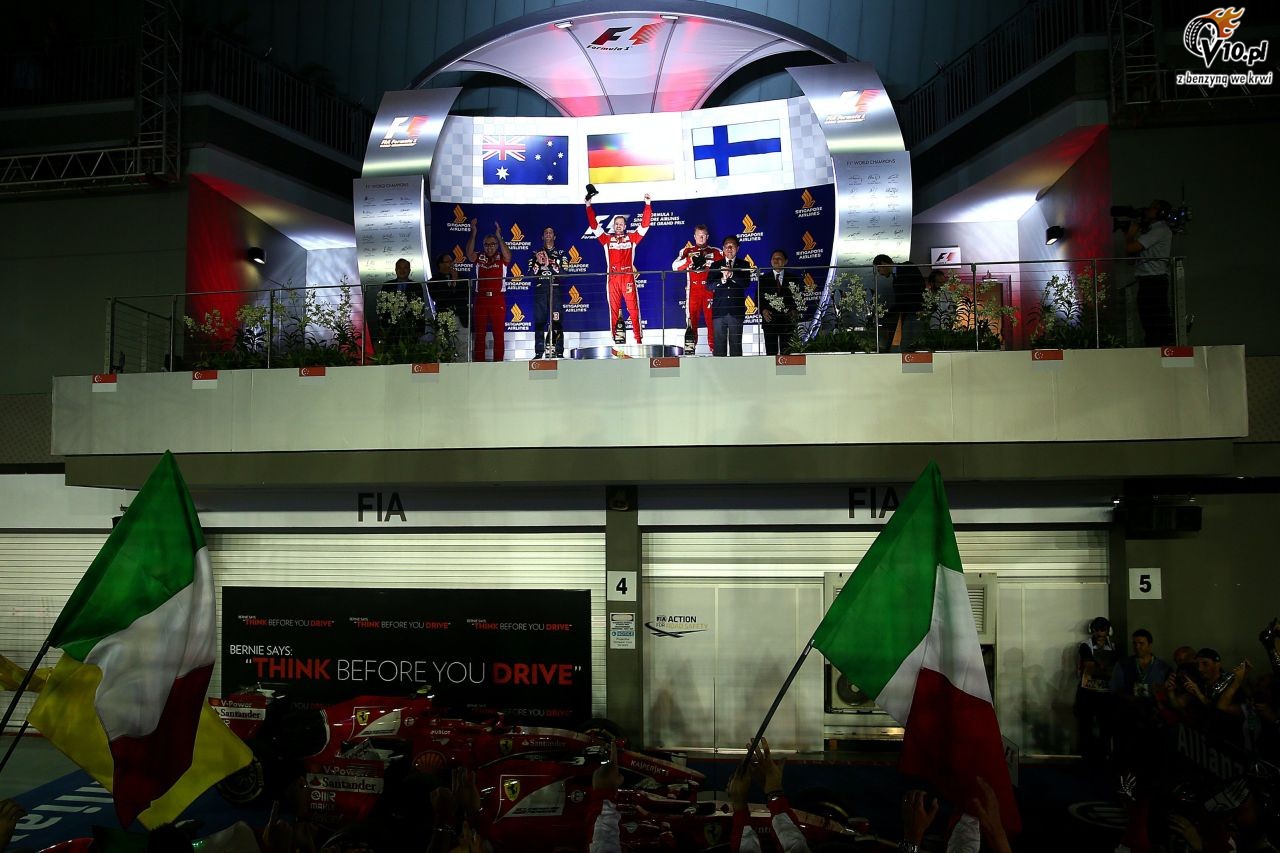 GP Singapuru 2015 - wycig