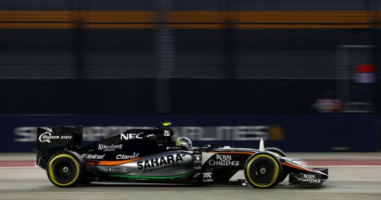 GP Singapuru 2015 - piątkowe treningi