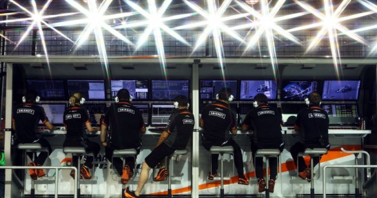 GP Singapuru 2015 - piątkowe treningi