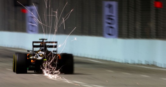 GP Singapuru 2015 - piątkowe treningi