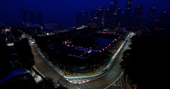 GP Singapuru 2015 - piątkowe treningi