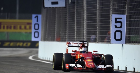 GP Singapuru 2015 - piątkowe treningi