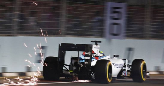 GP Singapuru 2015 - piątkowe treningi