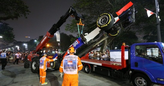 GP Singapuru 2015 - piątkowe treningi