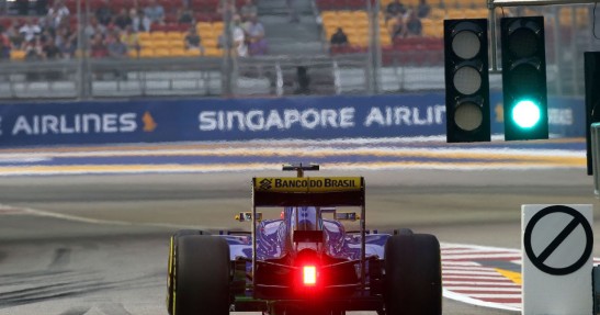 GP Singapuru 2015 - piątkowe treningi