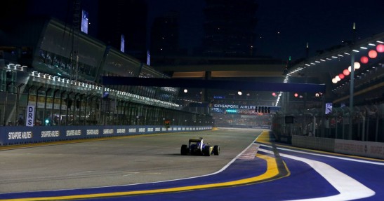 GP Singapuru 2015 - piątkowe treningi