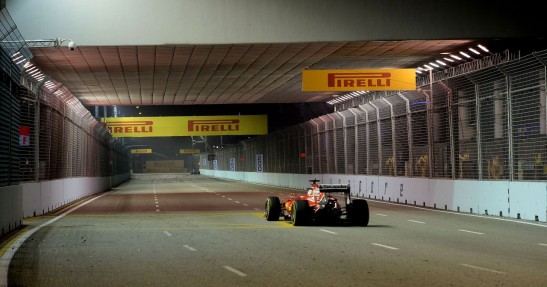 GP Singapuru 2015 - piątkowe treningi