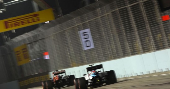 GP Singapuru 2015 - piątkowe treningi