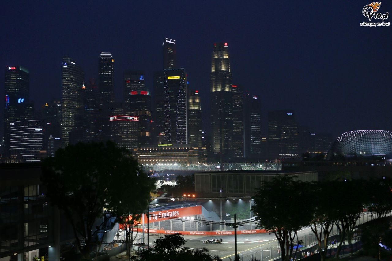 GP Singapuru 2015 - pitkowe treningi