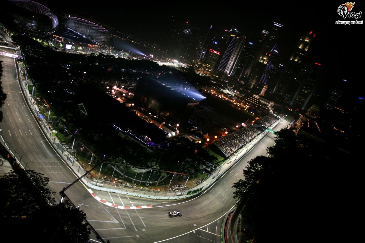 GP Singapuru 2015 - pitkowe treningi