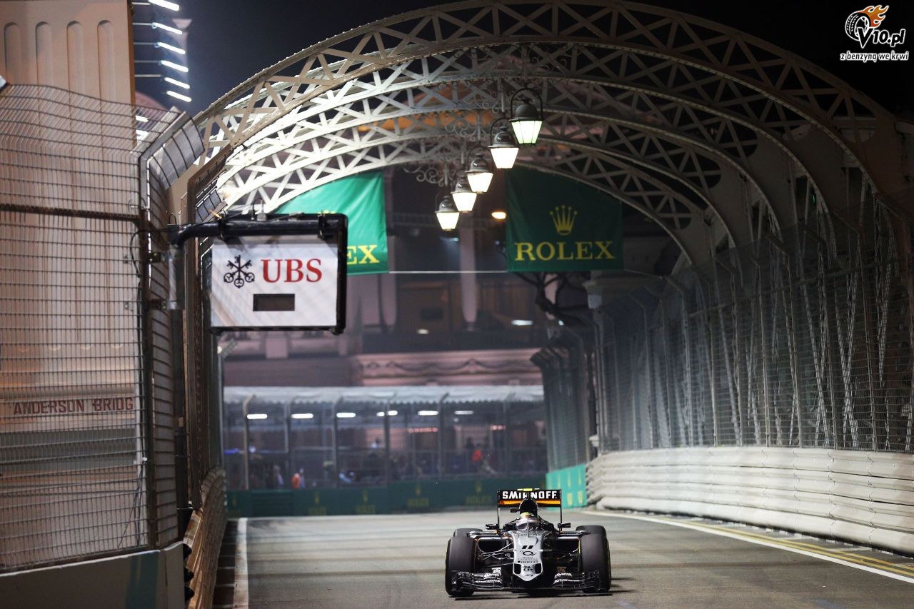 GP Singapuru 2015 - pitkowe treningi