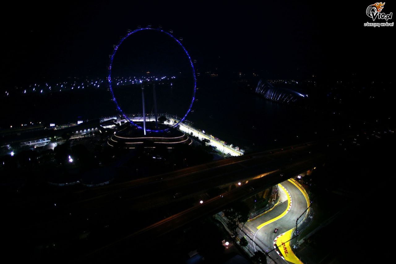 GP Singapuru 2015 - pitkowe treningi