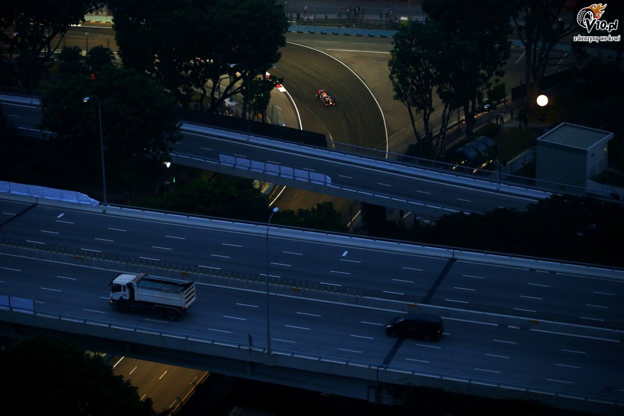 GP Singapuru 2015 - pitkowe treningi