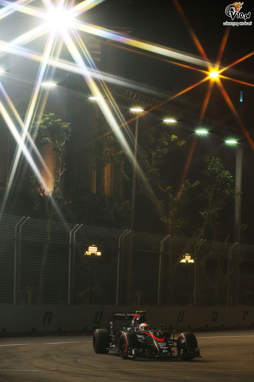 GP Singapuru 2015 - pitkowe treningi