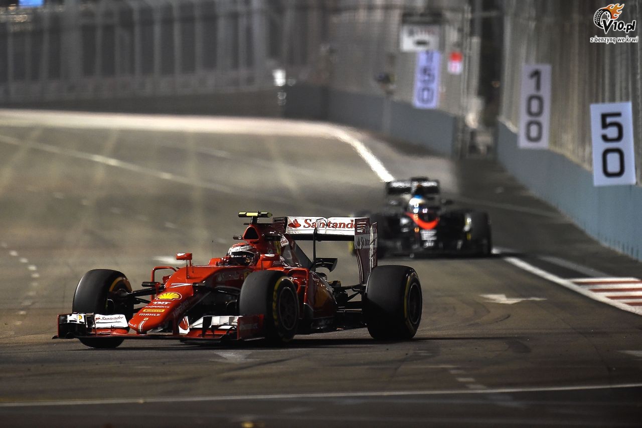 GP Singapuru 2015 - pitkowe treningi