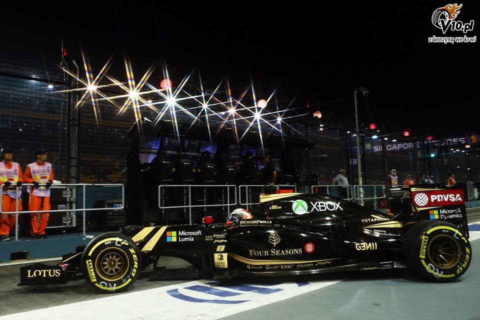 GP Singapuru 2015 - pitkowe treningi