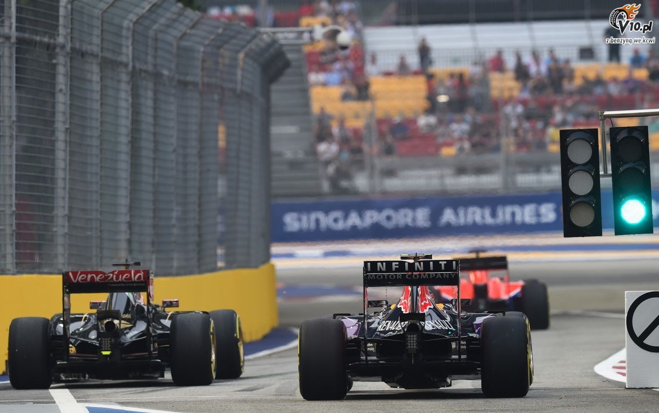 GP Singapuru 2015 - pitkowe treningi