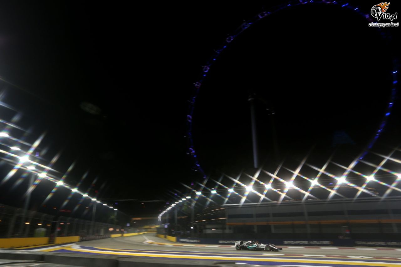 GP Singapuru 2015 - pitkowe treningi
