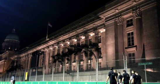 GP Singapuru 2015 - przygotowania