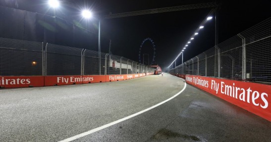 GP Singapuru 2015 - przygotowania