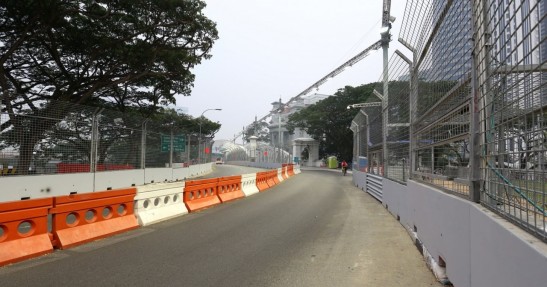 GP Singapuru 2015 - przygotowania