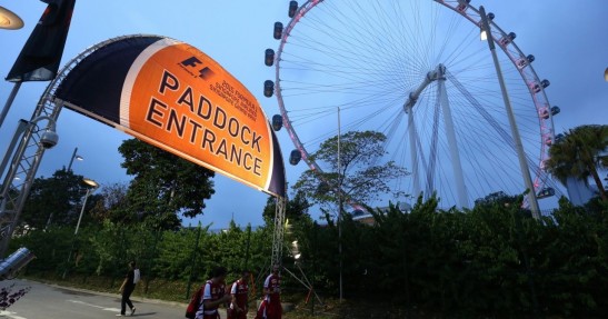 GP Singapuru 2015 - przygotowania