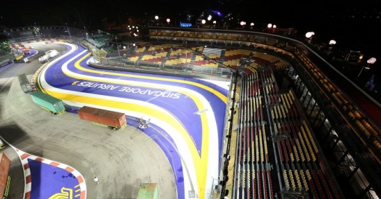 GP Singapuru 2015 - przygotowania